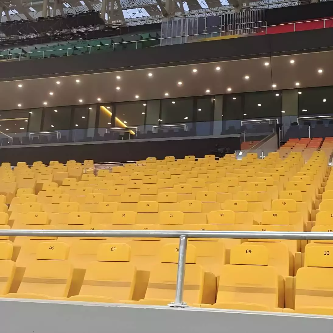 Fire-Rated Stadium Seats Installed Image